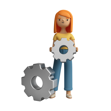 Software development specialist working with software gears